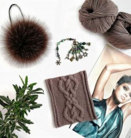 Объемный узор для шапки спицами. Большая подборка схем и описаний объемных узоров спицами