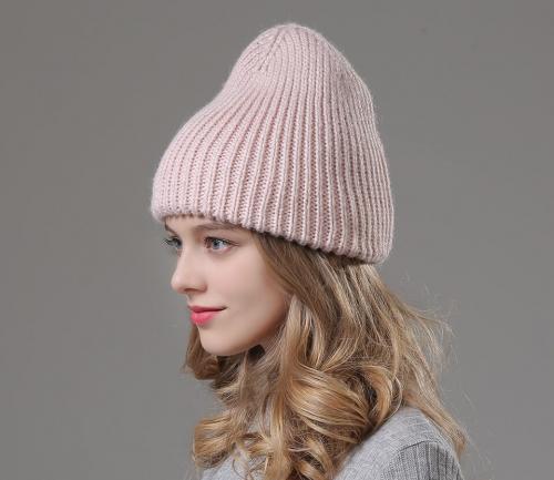 Шапка-бини спицами с красивой макушкой. Шапка бини резинкой 1/1 без отворота