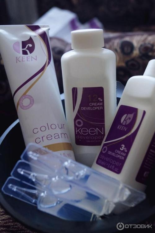 Крем-краска для волос Keen. Что это за краска? 07 Крем-краска для волос Keen. Что это за краска? 07