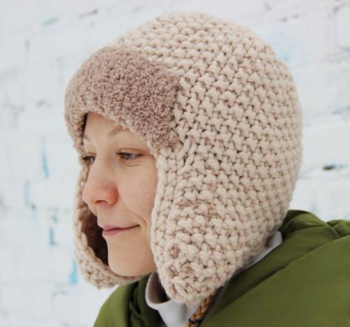 Модные шапки из толстой пряжи спицами. Шапки из толстой пряжи спицами крупной вязки. Схемы и описание, модели на осень, зиму для женщин