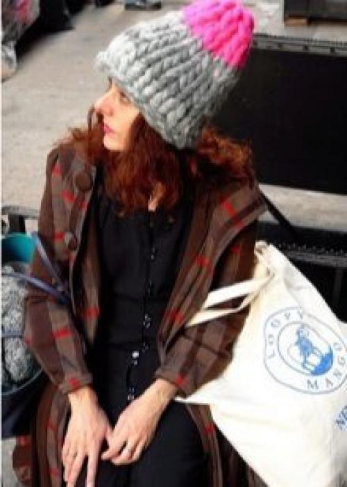 Шапка спицами из толстой пряжи без отворота. Шапка из толстой пряжи