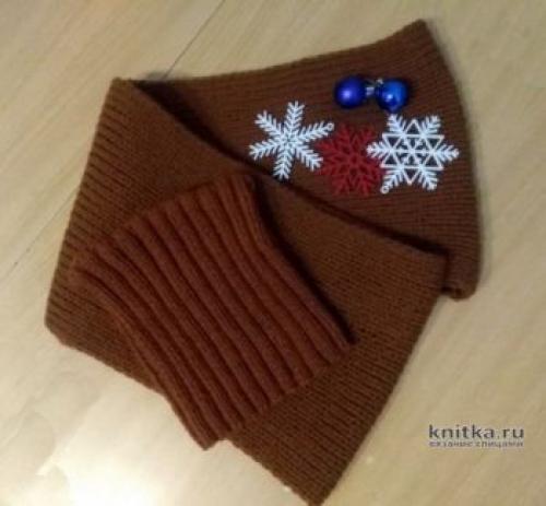 Простая шапка спицами красивой объемной резинкой. Классная подборка ШАПОК, связанных спицами резинкой