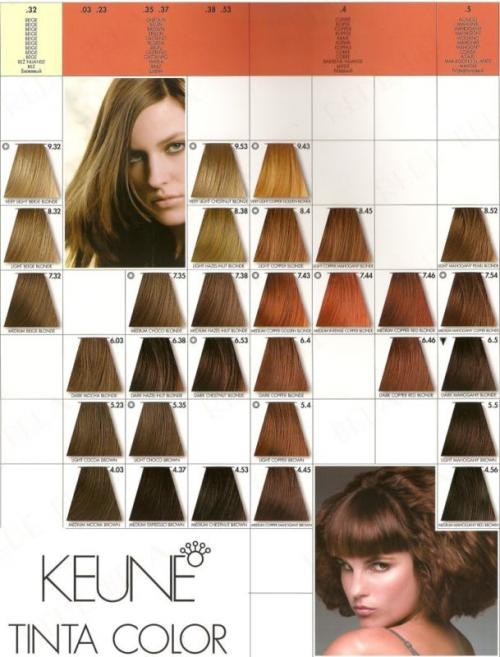 Keune Tinta Color инструкция. Общая информация