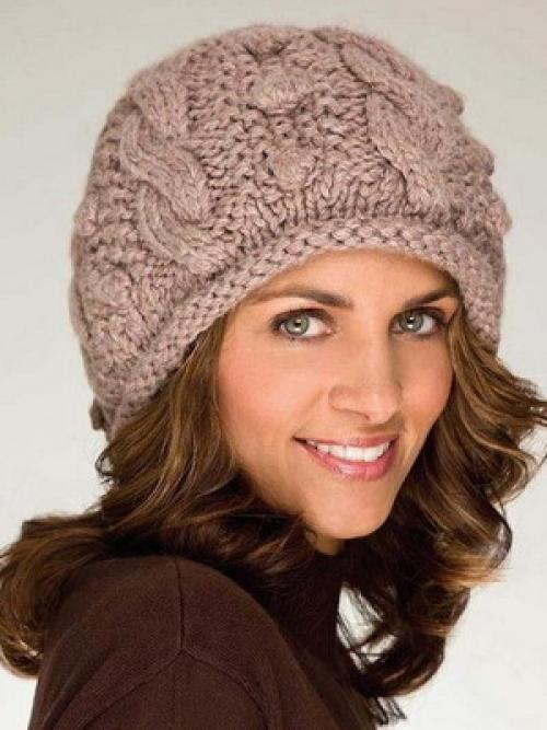 Модные объемные шапки этого сезона. Модели 02