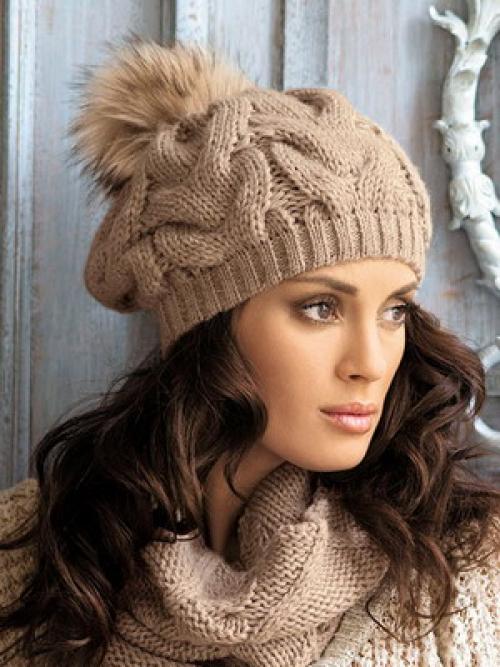 Модные объемные шапки этого сезона. Модели 09