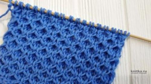 Рельефные узоры спицами для шапок. Подборка схем и описаний для вязания спицами рельефных узоров