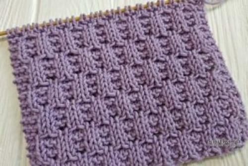 Рельефные узоры спицами для шапок. Подборка схем и описаний для вязания спицами рельефных узоров