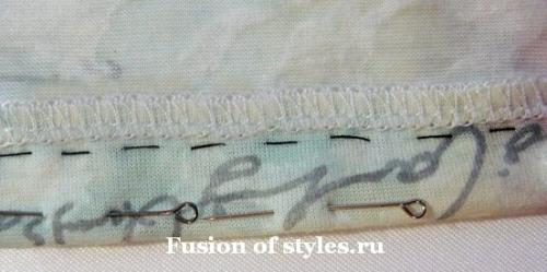 Что делать если футболка длинная. Ремонт одежды. Как обрезать футболку по длине