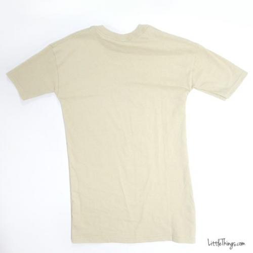 Как подогнать футболку по размеру. Как идеально подогнать большую футболку под свой размер