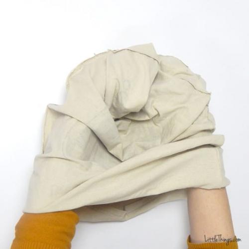 Как подогнать футболку по размеру. Как идеально подогнать большую футболку под свой размер