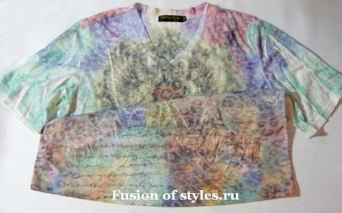 Что делать если футболка длинная. Ремонт одежды. Как обрезать футболку по длине