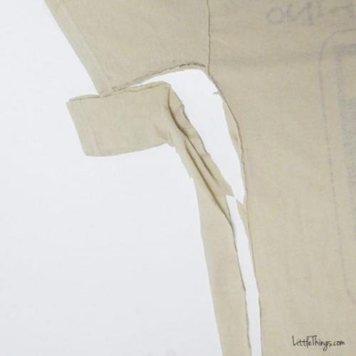 Как подогнать футболку по размеру. Как идеально подогнать большую футболку под свой размер