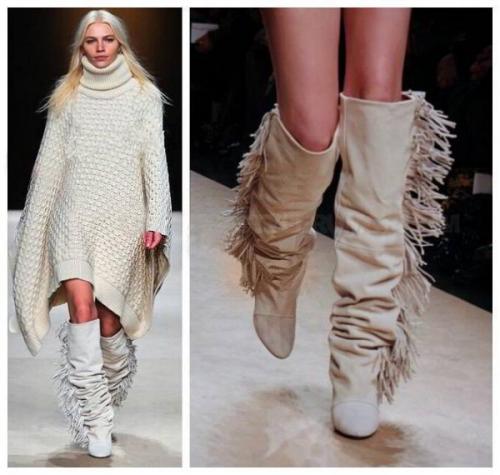 Белые ботфорты носить с чем. Стильные белые сапоги и популярные фасоны