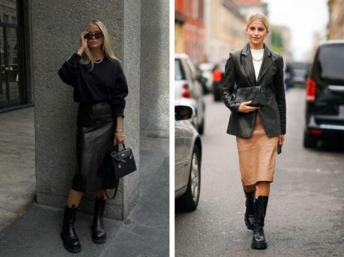 Белые ботфорты носить с чем. Стильные белые сапоги и популярные фасоны 16