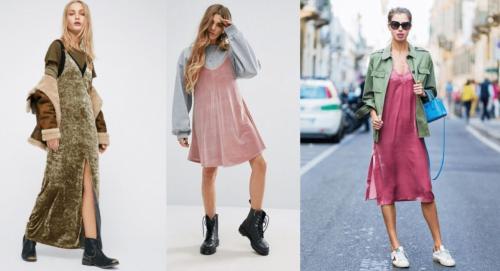 Бархатное платье кому идет. С чем носить бархатное платье