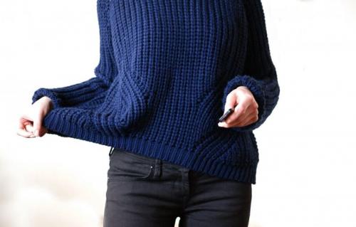 Как восстановить растянутый трикотаж. Растянулась резинка на свитере снизу: как исправить