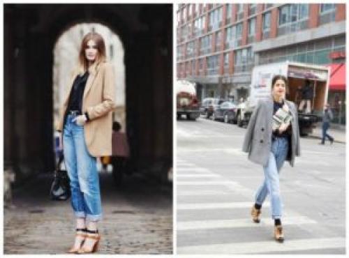 Какие ткани используются для изготовления джинсов мом бананы с подворотом. Джинсы Mom