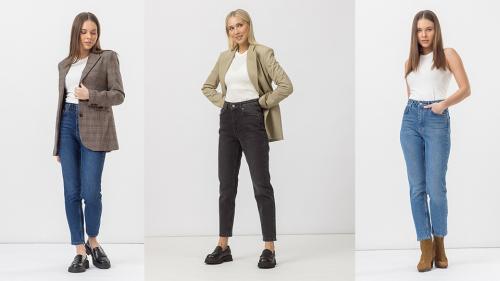 Почему джинсы мом бананы считаются удобными для лета. Модные женские джинсы 2025: мом, зауженные и бананы