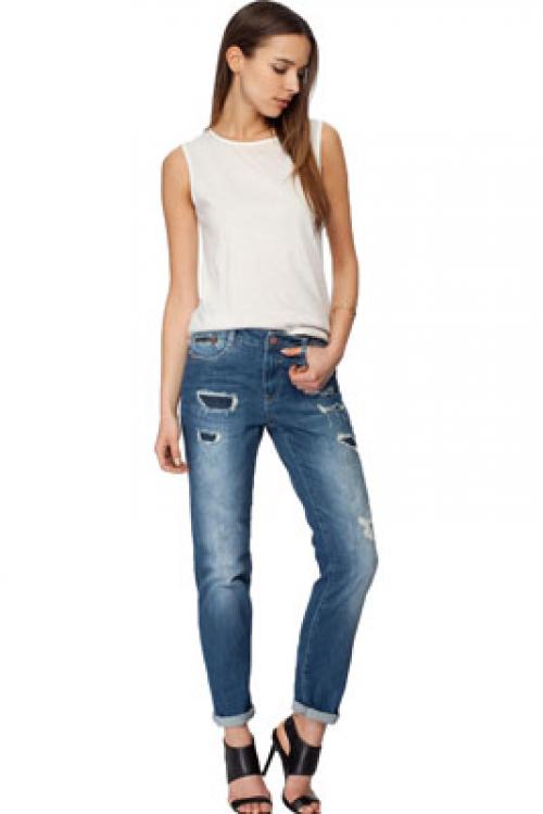 Как красиво подвернуть женские джинсы: пошаговая инструкция 08