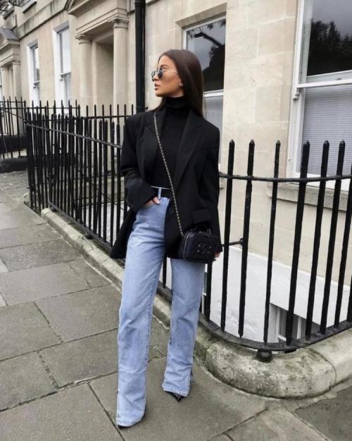 Широкие джинсы: модный и комфортный выбор для женщин 30 Широкие джинсы: модный и комфортный выбор для женщин 30