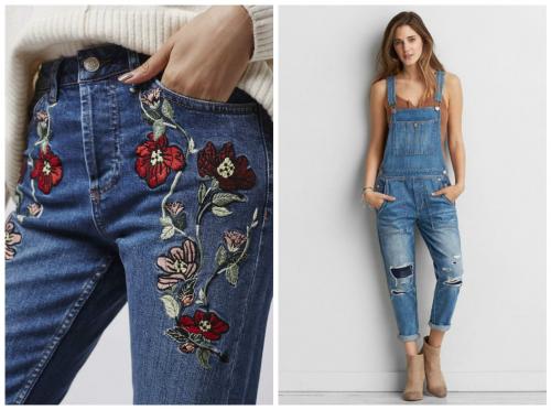 Широкие джинсы с подворотом и завышенной талией: как носить модно и удобно 12