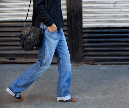 Джинсы с отворотами: как преобразить свой гардероб 05