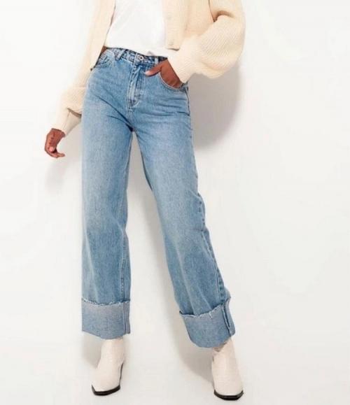 Джинсы с отворотами: как преобразить свой гардероб 09