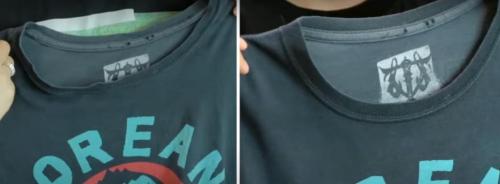 Если у футболки растянулся воротник, я использую этот способ, и она, как новая 05 Если у футболки растянулся воротник, я использую этот способ, и она, как новая 05