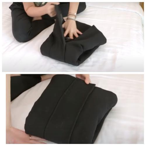 Если у футболки растянулся воротник, я использую этот способ, и она, как новая 08 Если у футболки растянулся воротник, я использую этот способ, и она, как новая 08