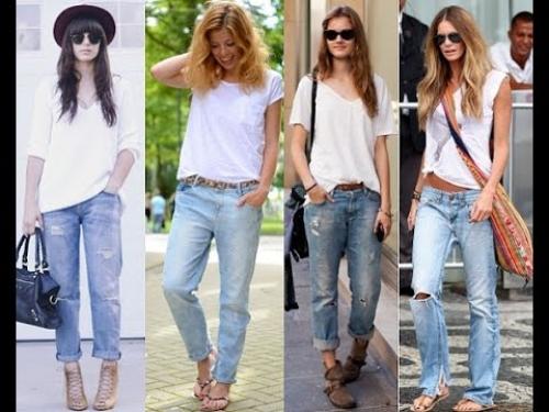 Удобны ли женские джинсы-бойфренды с подворотами для повседневного ношения. Популярные варианты женских джинсов бойфрендов, плюсы и минусы модели