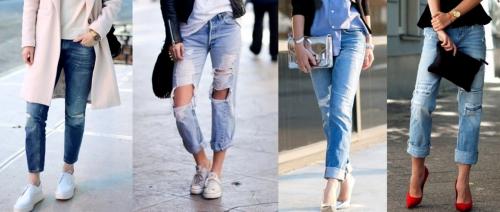 Удобны ли женские джинсы-бойфренды с подворотами для повседневного ношения. Популярные варианты женских джинсов бойфрендов, плюсы и минусы модели