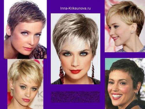 Как сочетать голой вид с короткой прической с разными типами макияжа. Короткая стрижка. Какой макияж к ней подходит